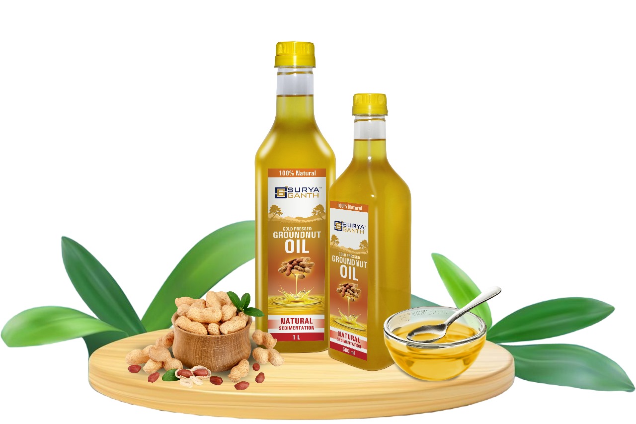 Cold Pressed Groundnut Oil